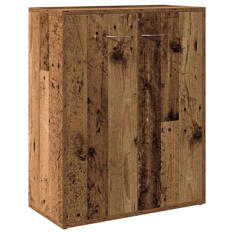 Buffet vieux bois 60x30x75 cm bois d'ingénierie - 2
