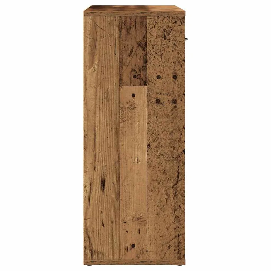 Buffet vieux bois 60x30x75 cm bois d'ingénierie - 6