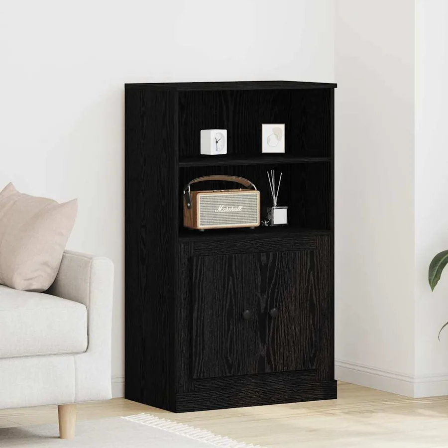 Highboard Chêne noir 60 x 35.5 x 103.5 cm Bois d'ingénierie