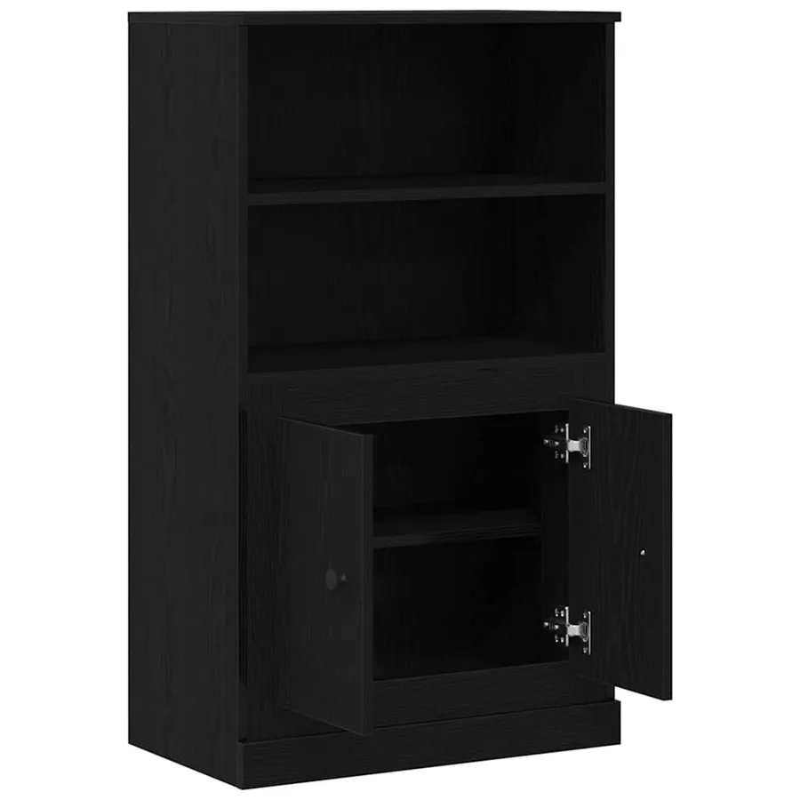 Highboard Chêne noir 60 x 35.5 x 103.5 cm Bois d'ingénierie - 5