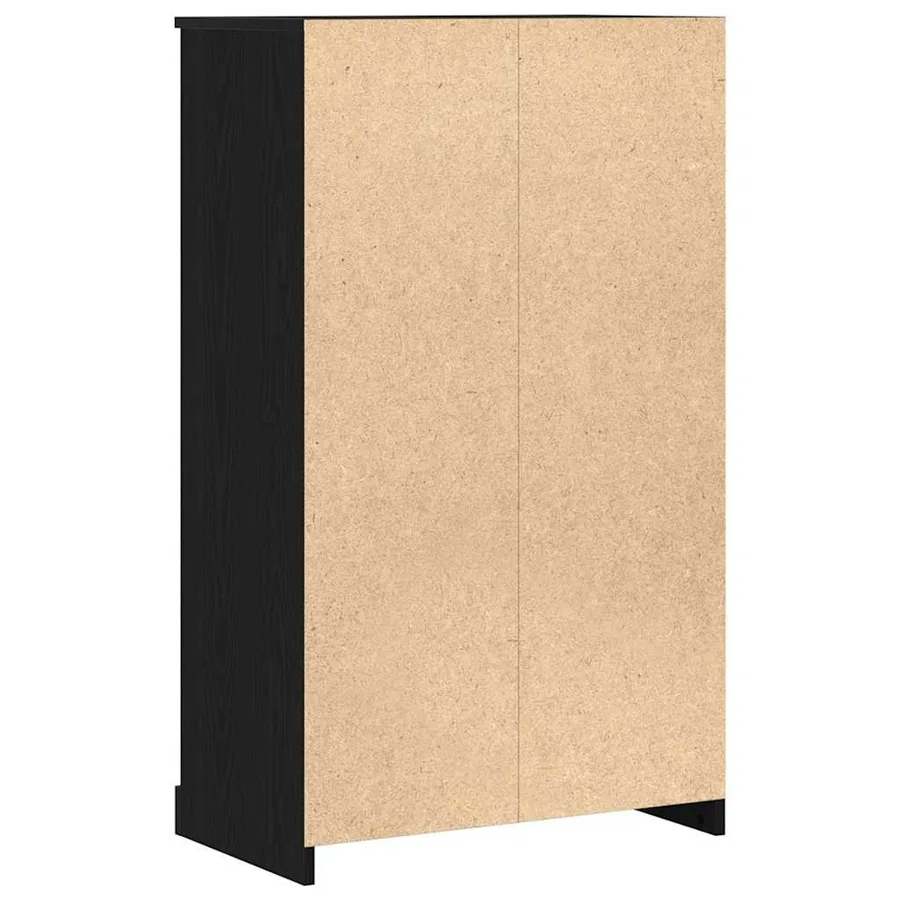 Highboard Chêne noir 60 x 35.5 x 103.5 cm Bois d'ingénierie - 6