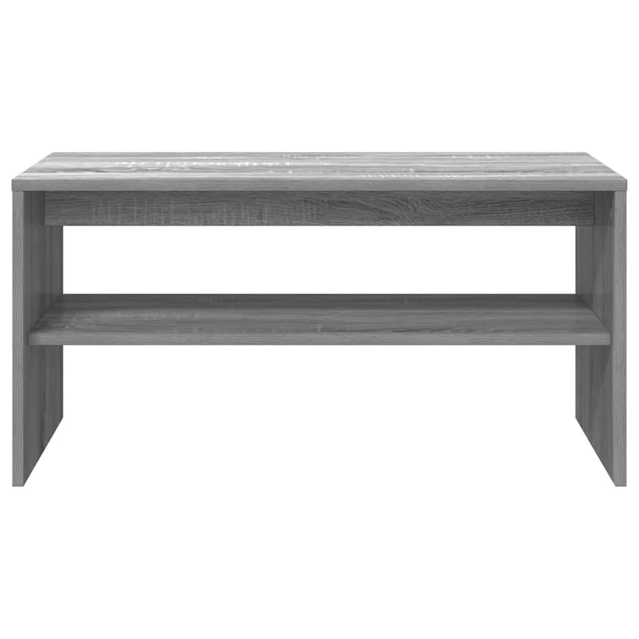 Meuble TV sonoma gris 80x40x40 cm bois d'ingénierie - 5