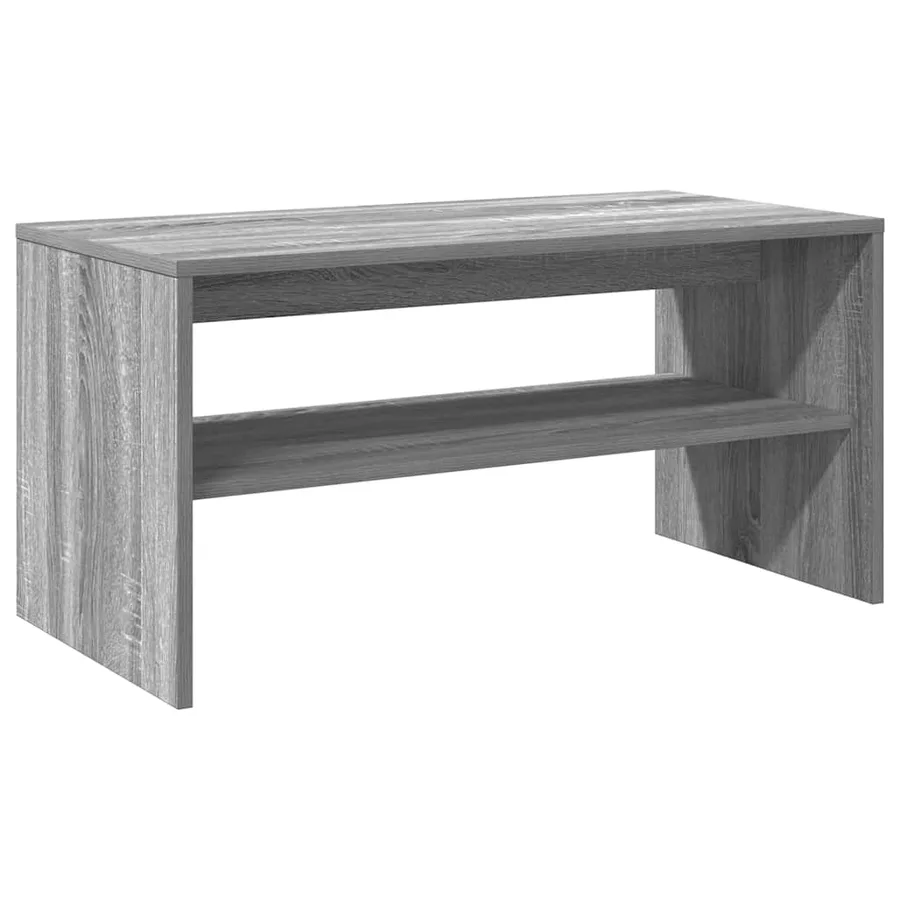 Meuble TV sonoma gris 80x40x40 cm bois d'ingénierie - 7