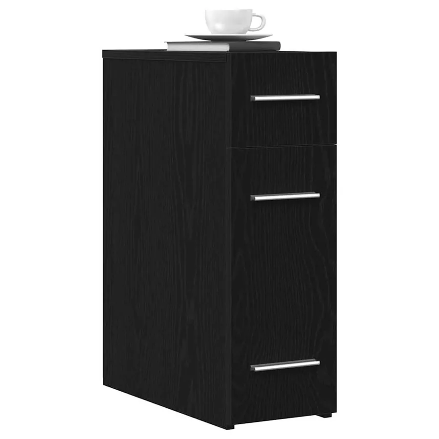 Armoire de Pharmacie Chêne noir 20 x 45,5 x 60 cm - 3