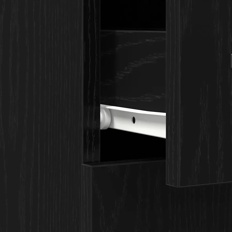 Armoire de Pharmacie Chêne noir 20 x 45,5 x 60 cm - 8