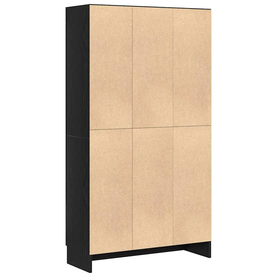 Bibliothèque Chêne noir 82,5 x 30,5 x 150 cm Bois d'ingénierie - 6