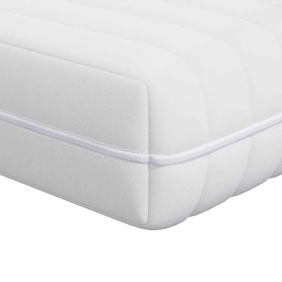 Matelas Blanc 80 x 200 cm Ressort ensaché - 2
