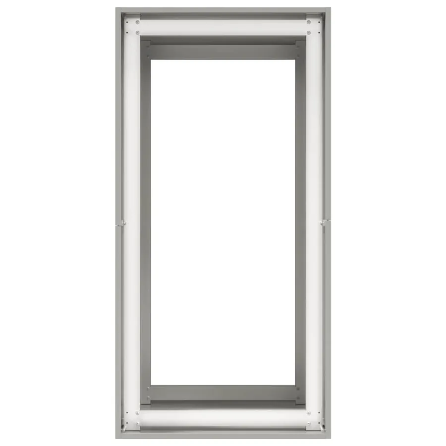 Jardinière 40x80x80 cm acier inoxydable - 5