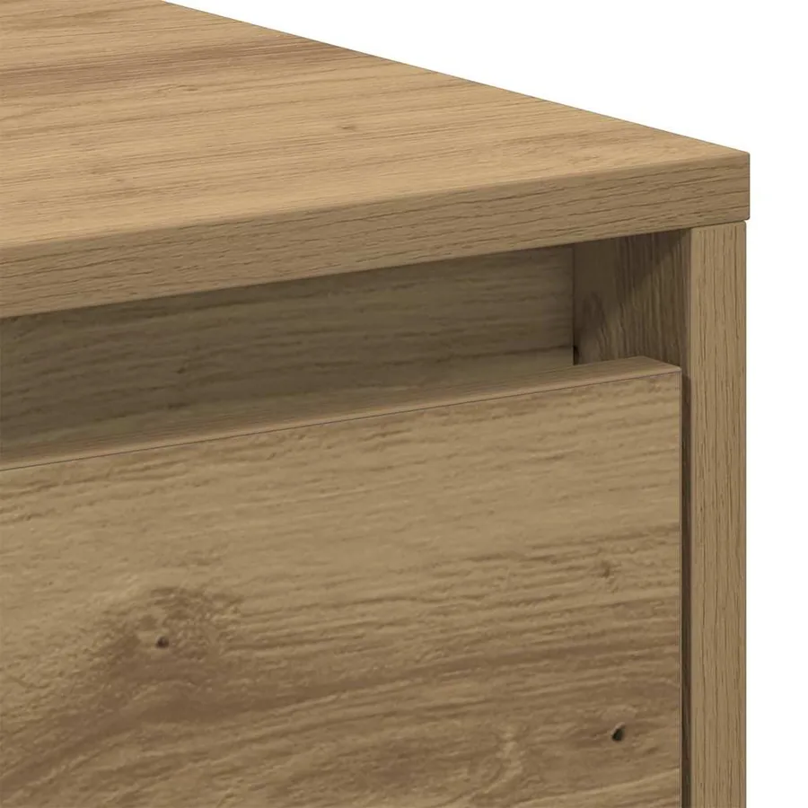 Table de nuit 2 pc Chêne artisanal 45 x 34 x 44 cm - 10