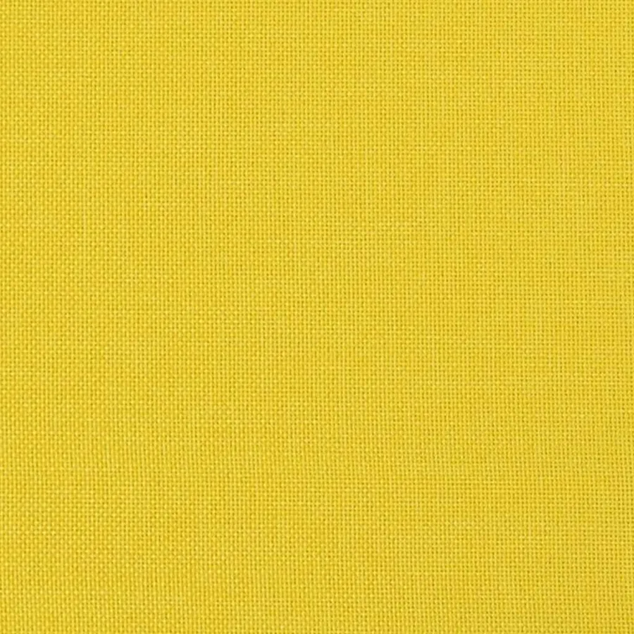 Chaise à bascule avec repose-pied jaune clair tissu - 10