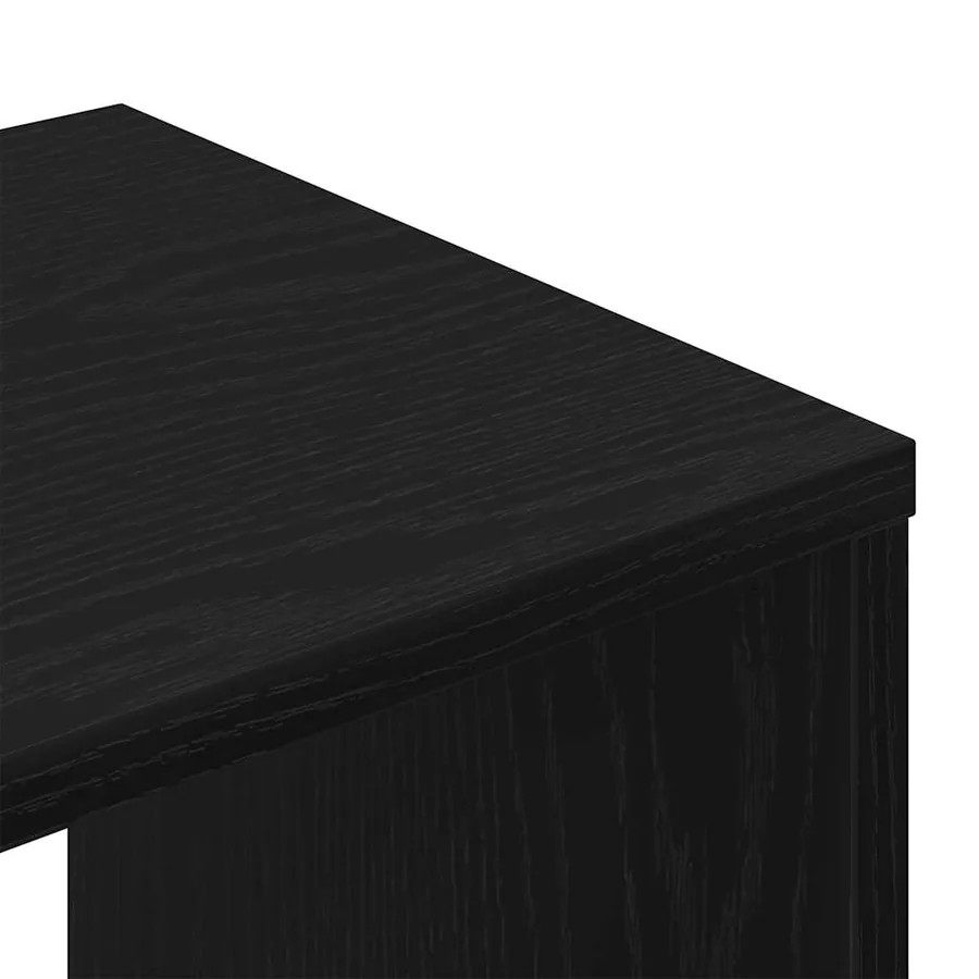 Ensemble meuble TV 3 pcs Chêne noir Bois d'ingénierie - 11