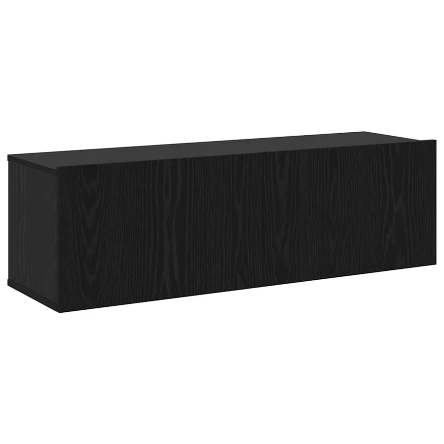 Ensemble meuble TV 3 pcs Chêne noir Bois d'ingénierie - 6