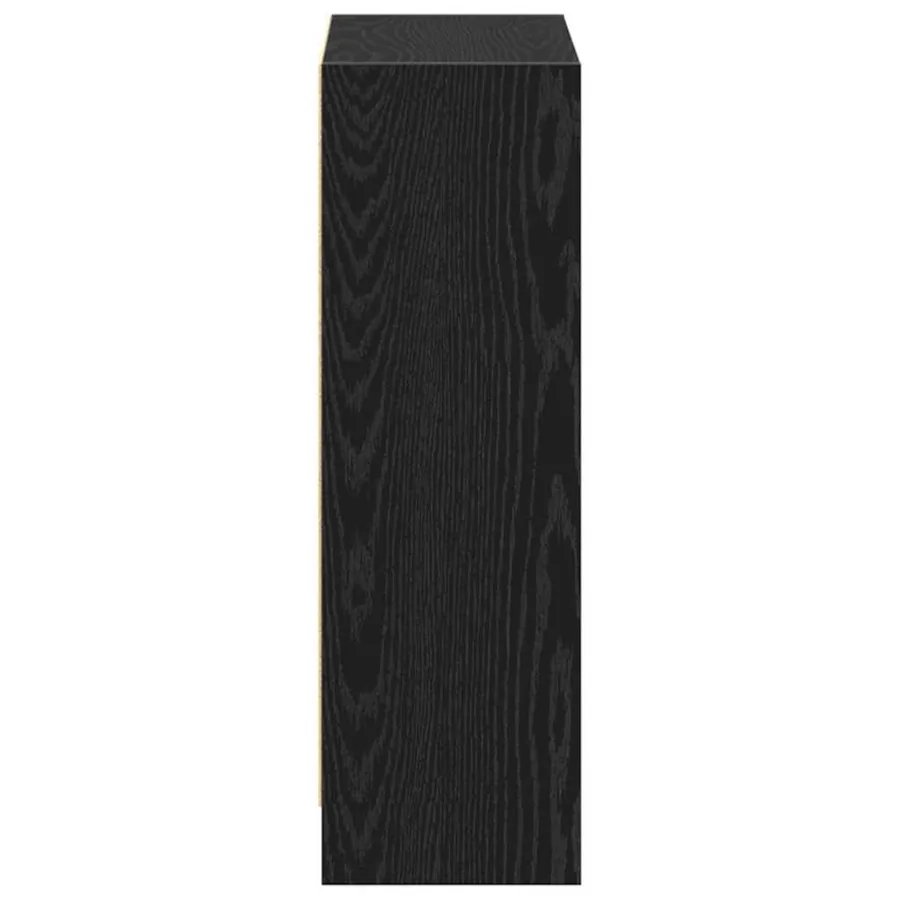 Bibliothèque Chêne noir 60 x 24 x 76 cm Bois d'ingénierie - 6