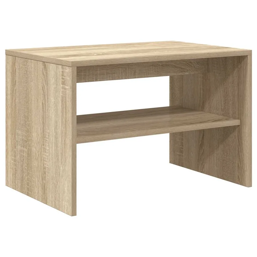 Meuble TV chêne sonoma 60x40x40 cm bois d'ingénierie - 2