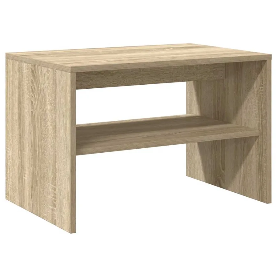 Meuble TV chêne sonoma 60x40x40 cm bois d'ingénierie - 7