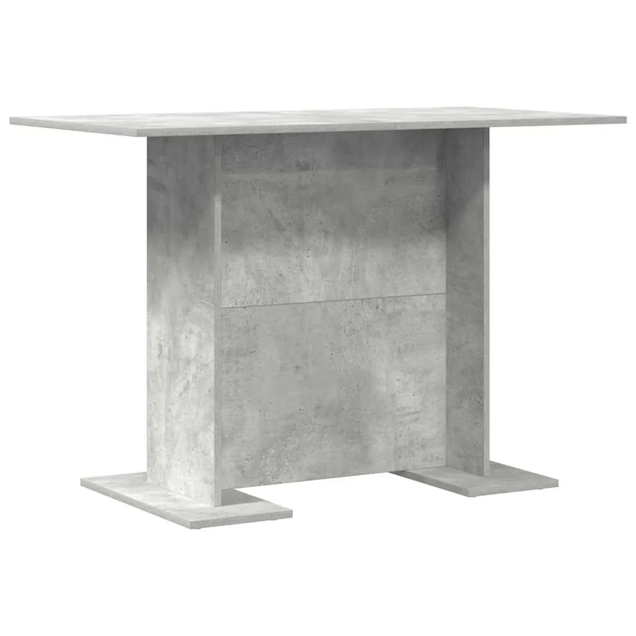 Table de salle à manger / Table de repas Gris béton - 2