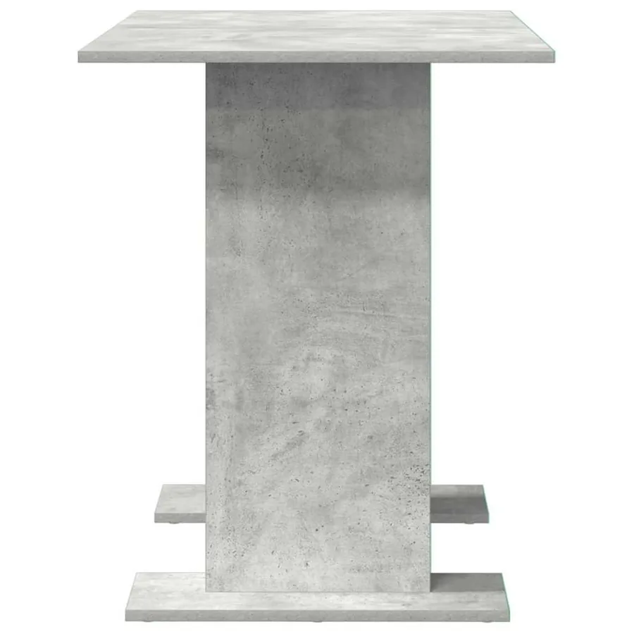 Table de salle à manger / Table de repas Gris béton - 6