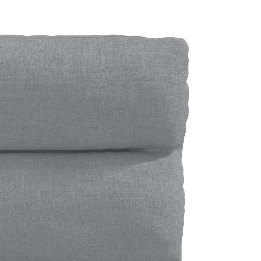 Chaises à manger lot de 4 gris clair tissu - 7