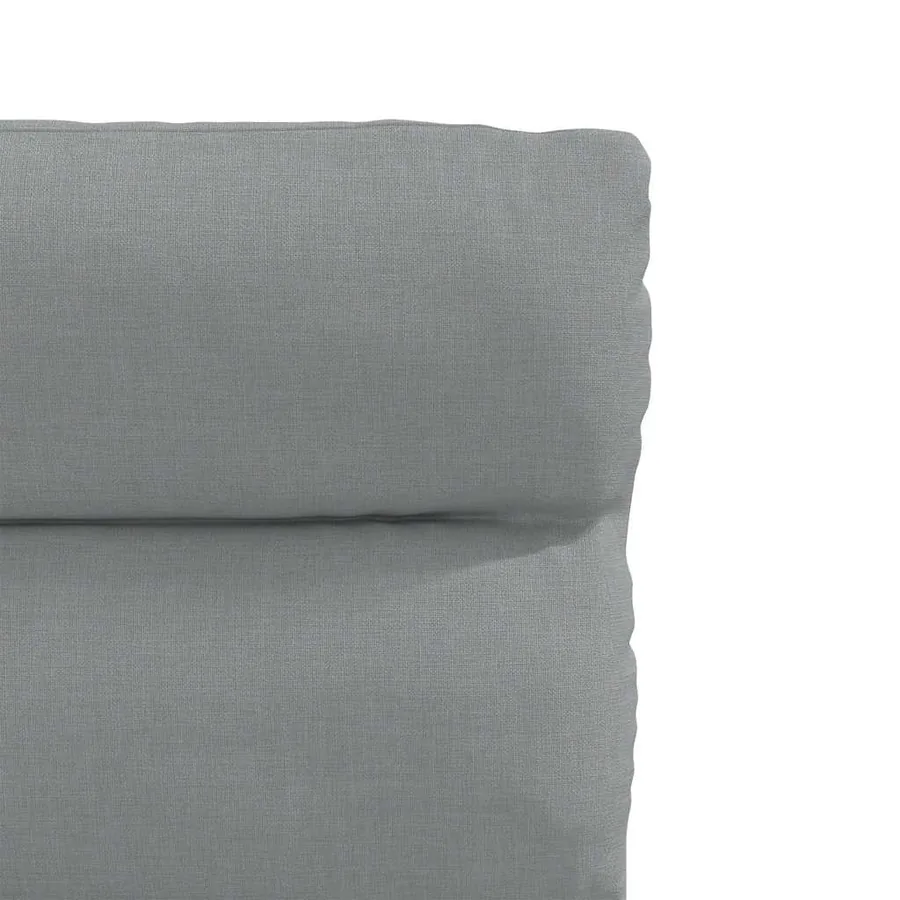 Chaises à manger lot de 6 gris clair tissu - 7