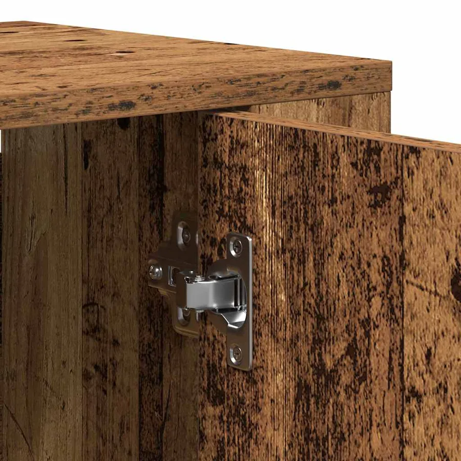Haut Armoire Bois ancien 80 x 33 x 150 cm Bois d'ingénierie - 11