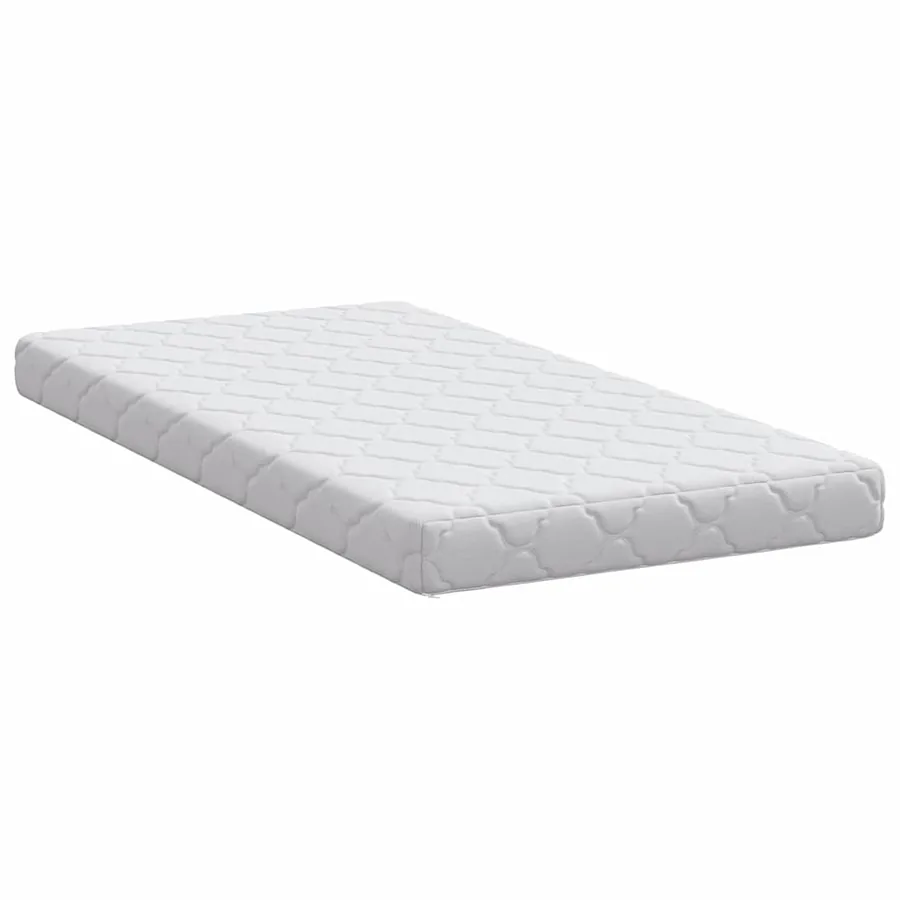 Matelas Blanc 70 x 140 cm Tissu jacquard - 5
