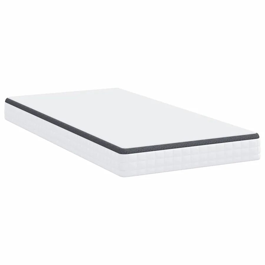 Matelas Blanc et Gris 90 x 190 cm Printemps Bonell - 5