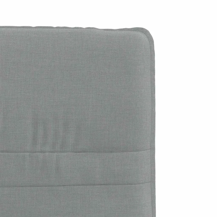 Chaises à manger lot de 2 gris clair tissu - 7