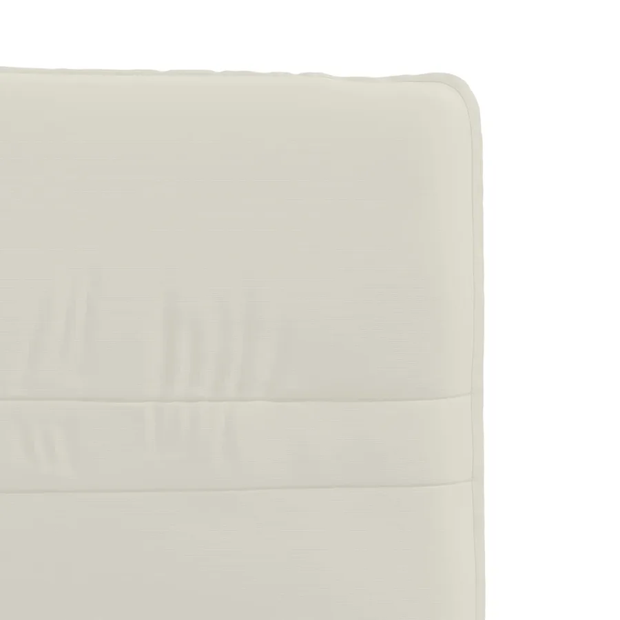 Chaises à manger lot de 4 Crème Velours - 7