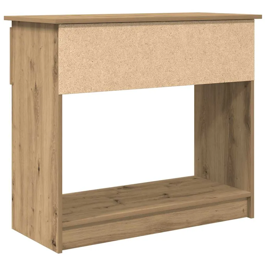Table console avec tiroirs chêne artisanal 85,5x38,5x74,5 cm - 8