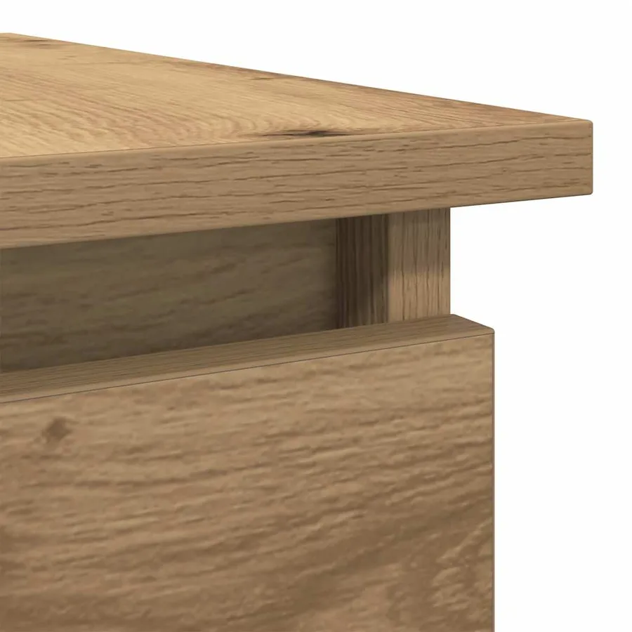Table console avec tiroirs chêne artisanal 85,5x38,5x74,5 cm - 9