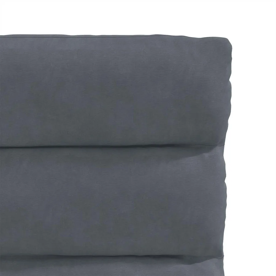 Chaises à manger lot de 2 Gris foncé Velours - 7
