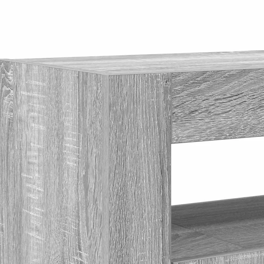 Buffet Gris Sonoma 116 x 30 x 75 cm Bois d'ingénierie - 11