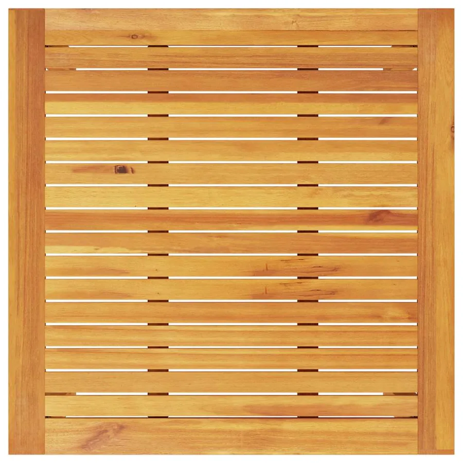Ensemble de salle à manger pour jardin 3 pcs Marron - 10