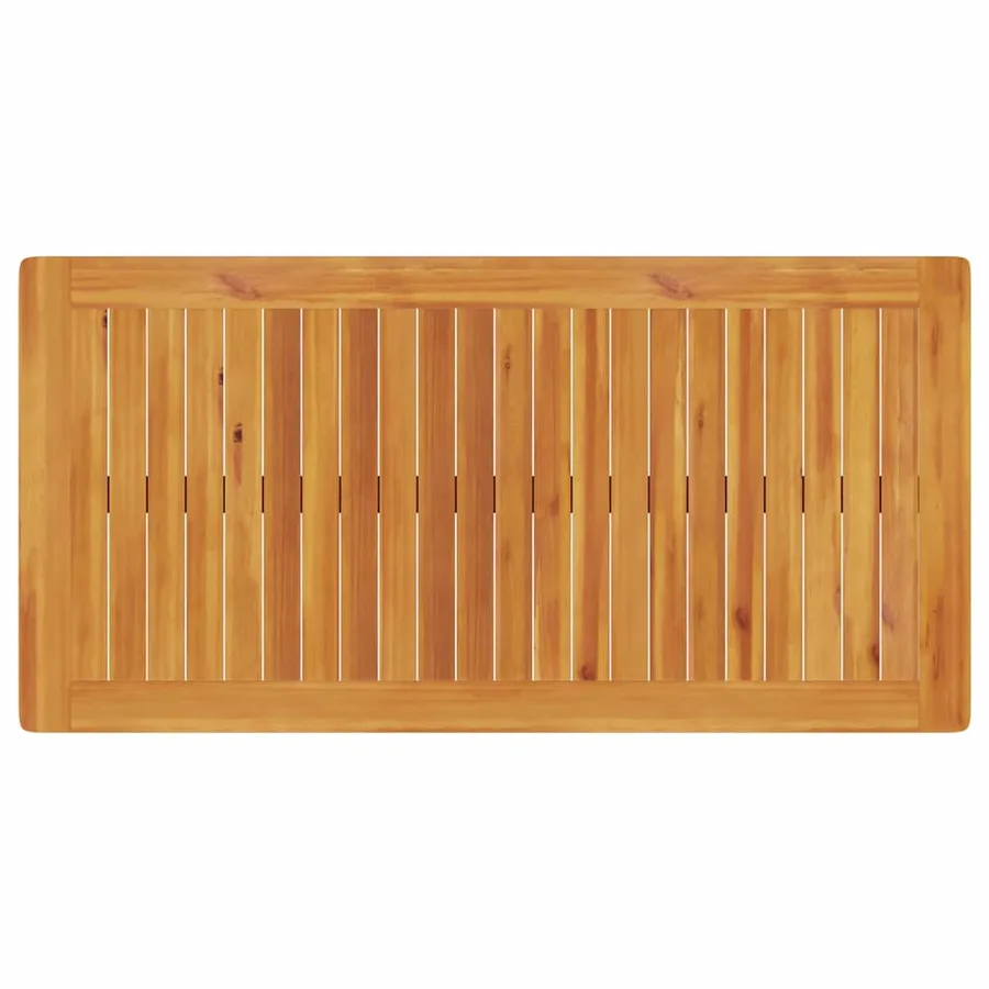 Ensemble de salle à manger pour jardin 3 pcs Marron - 8