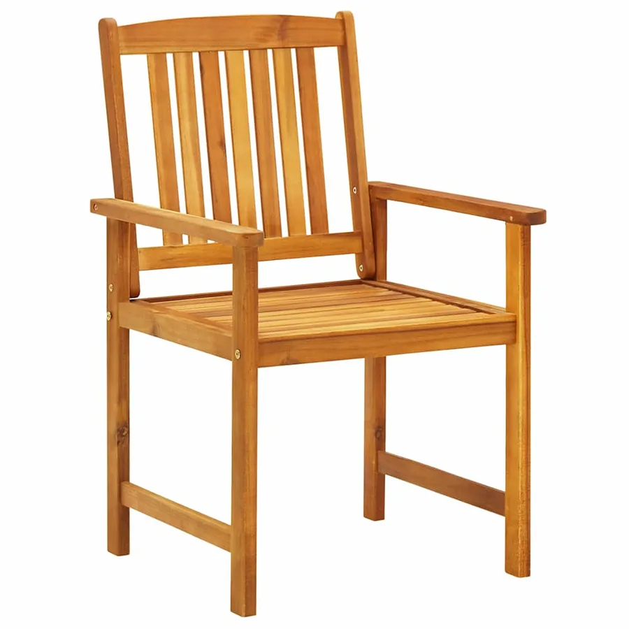 Ensemble de salle à manger pour jardin 3 pcs Marron - 6