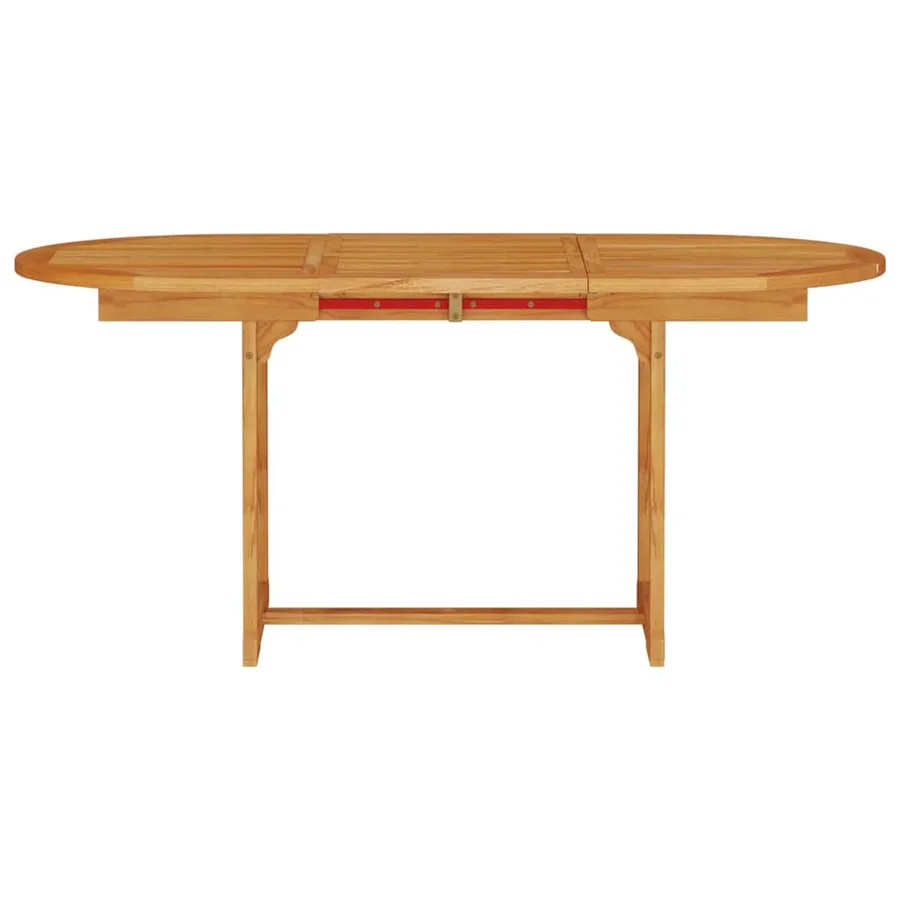 Ensemble de salle à manger pour jardin 5 pcs Marron - 9