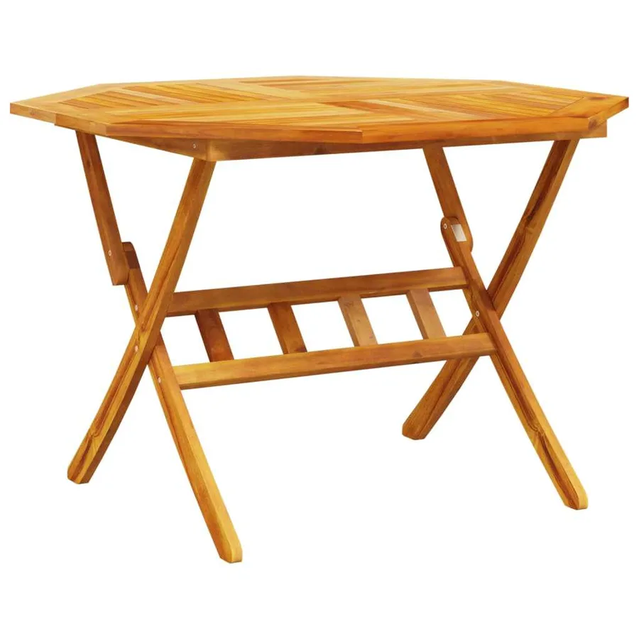 Ensemble de salle à manger pour jardin 5 pcs Marron - 6