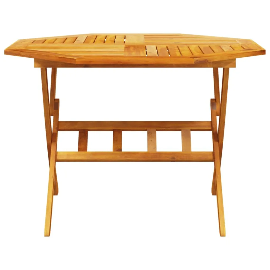 Ensemble de salle à manger pour jardin 5 pcs Marron - 9