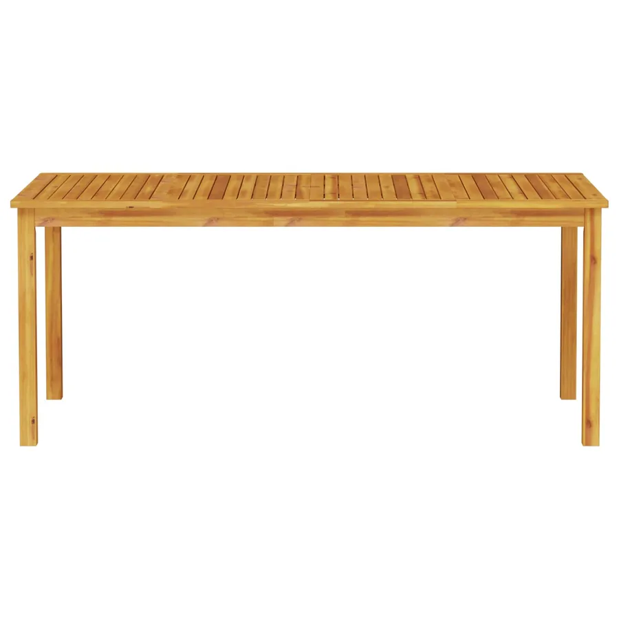 Ensemble de salle à manger pour jardin 9 pcs Marron - 5