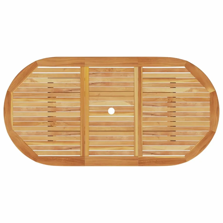Ensemble de salle à manger pour jardin 5 pcs Marron - 10