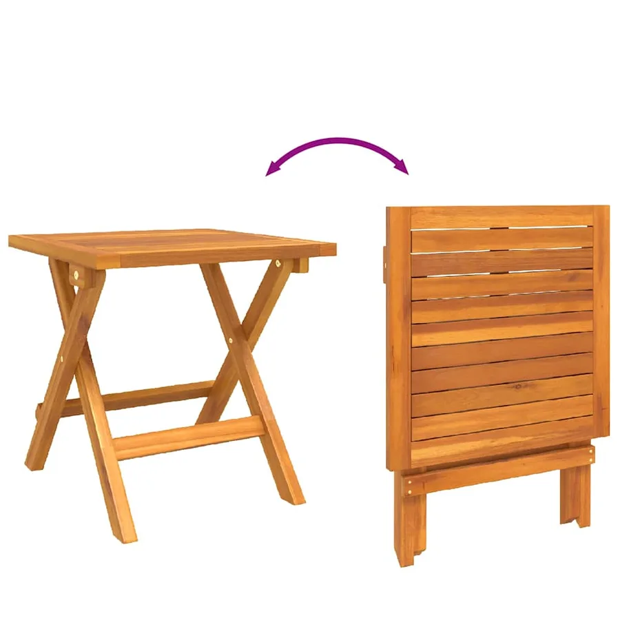 Transat 3 pcs Marron Bois d'Acacia Massif - 12