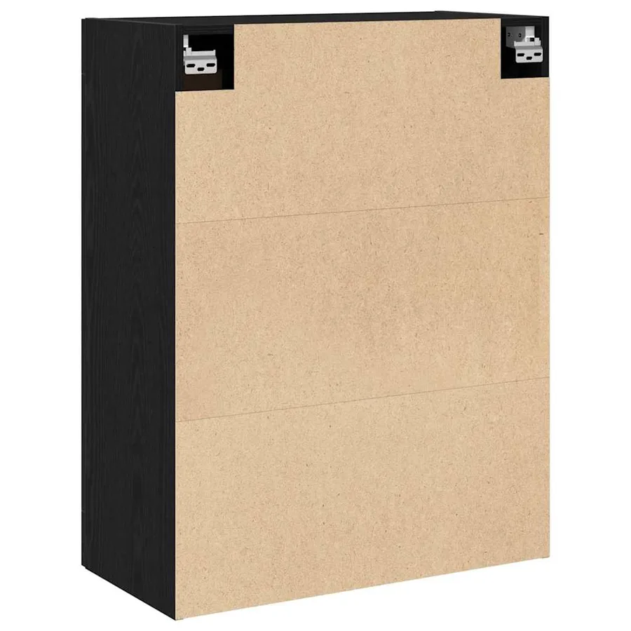 Meuble mural Chêne noir 69,5 x 34 x 90 cm Bois d'ingénierie - 6