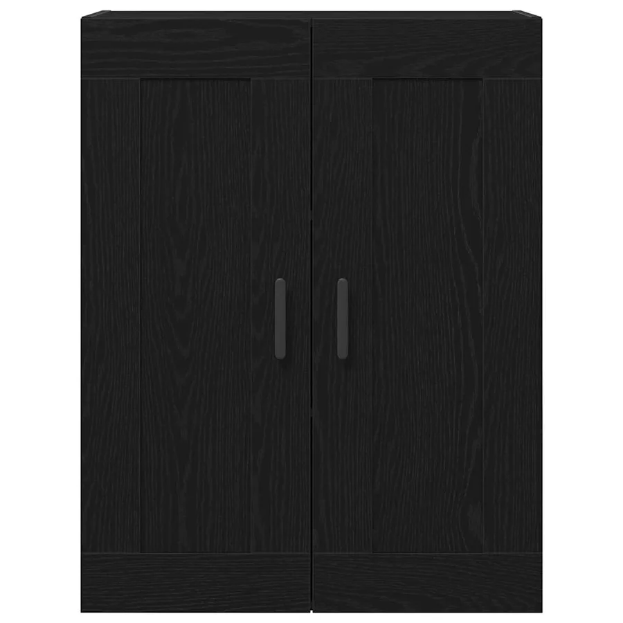 Meuble mural Chêne noir 69,5 x 34 x 90 cm Bois d'ingénierie - 7