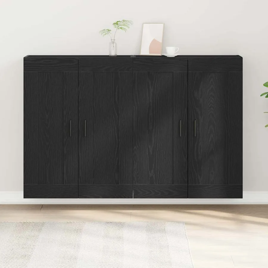 Meuble mural 2 pcs Chêne artisanal 69,5 x 34 x 90 cm - 4