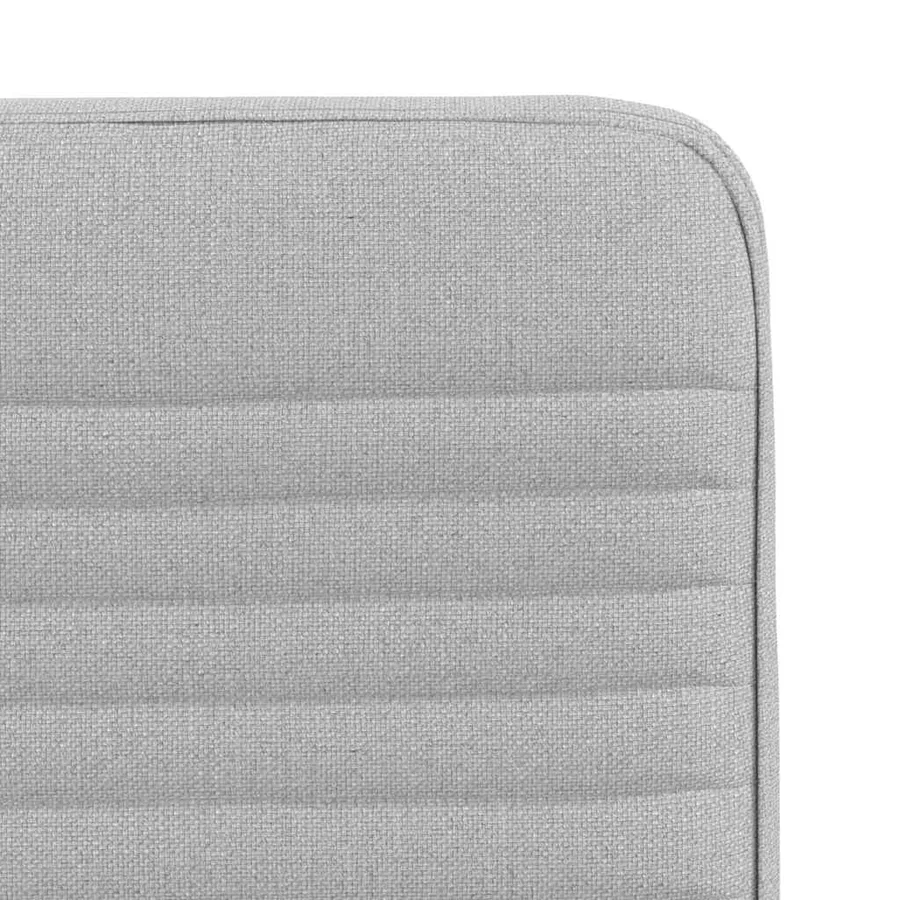 Chaises à manger lot de 2 gris nuage tissu - 7