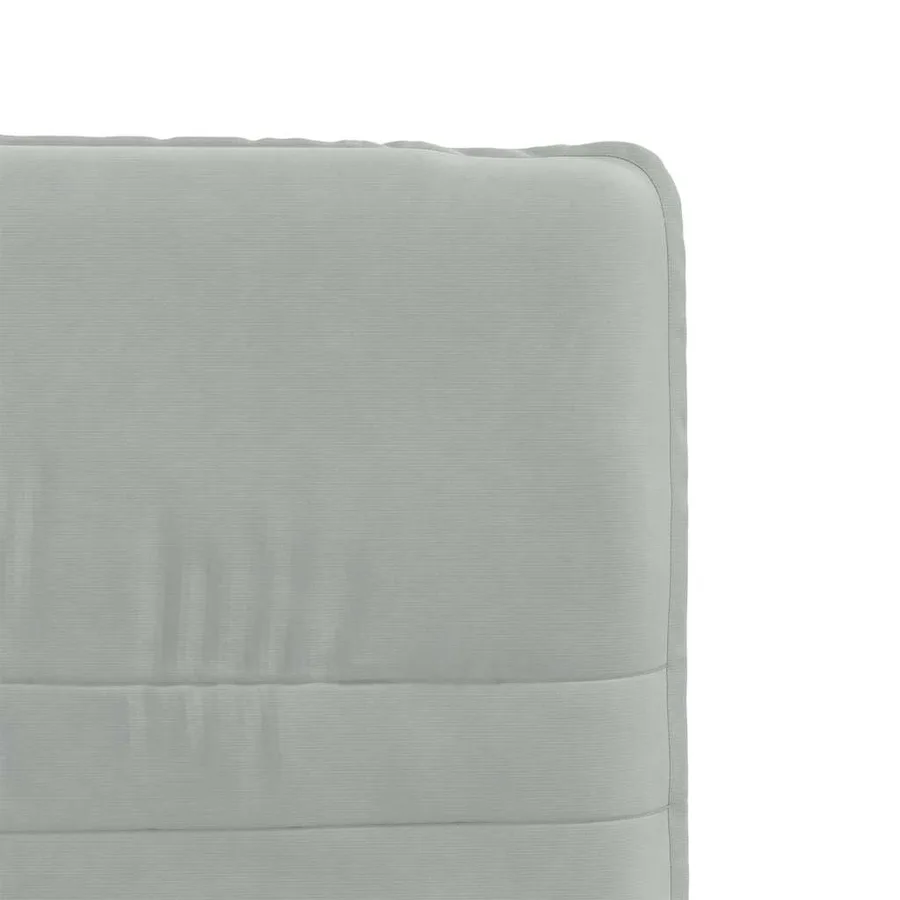 Chaises à manger lot de 4 Gris clair Velours - 8