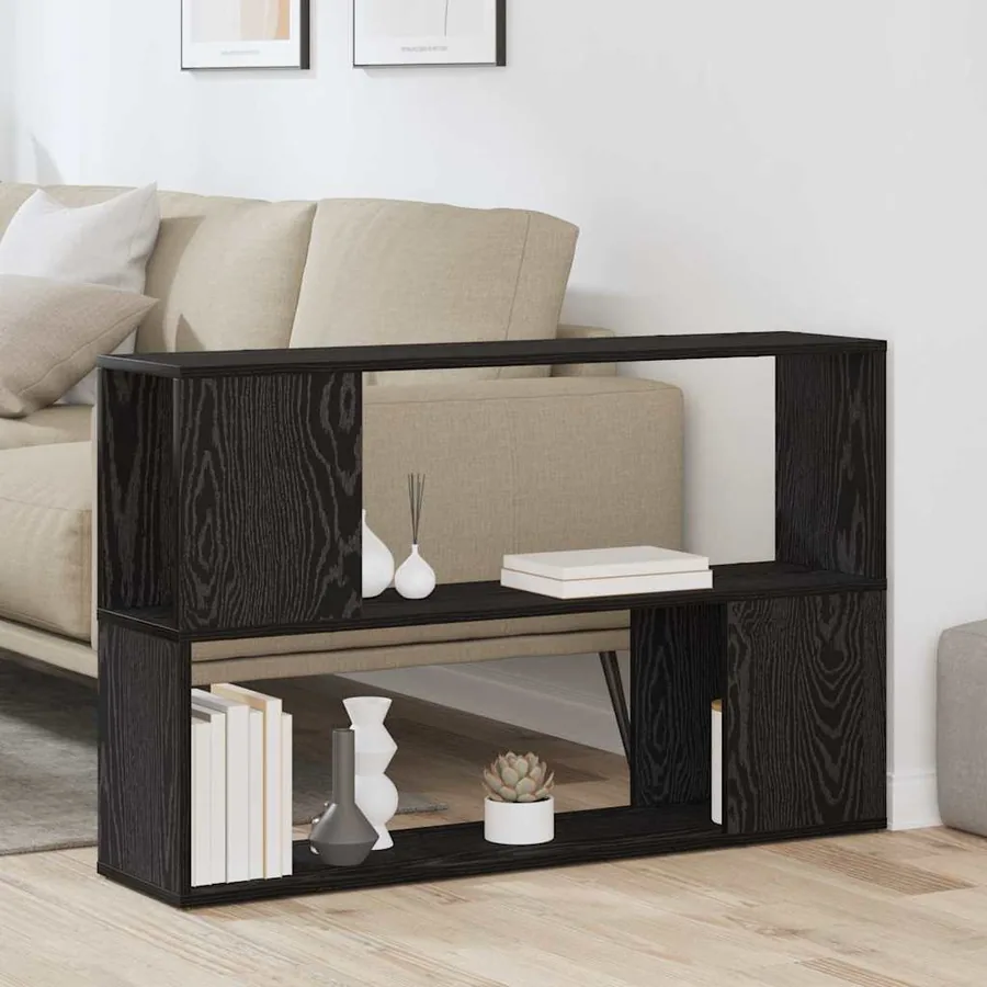 Ensemble meuble TV Noir 100 x 24 x 63 cm Bois d'ingénierie
