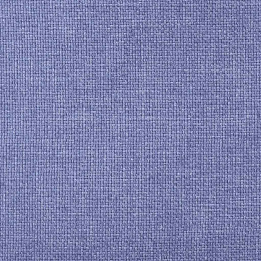Chaises à manger lot de 4 bleu jean tissu - 8
