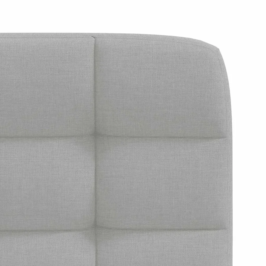 Chaises à manger lot de 4 gris nuage tissu - 7