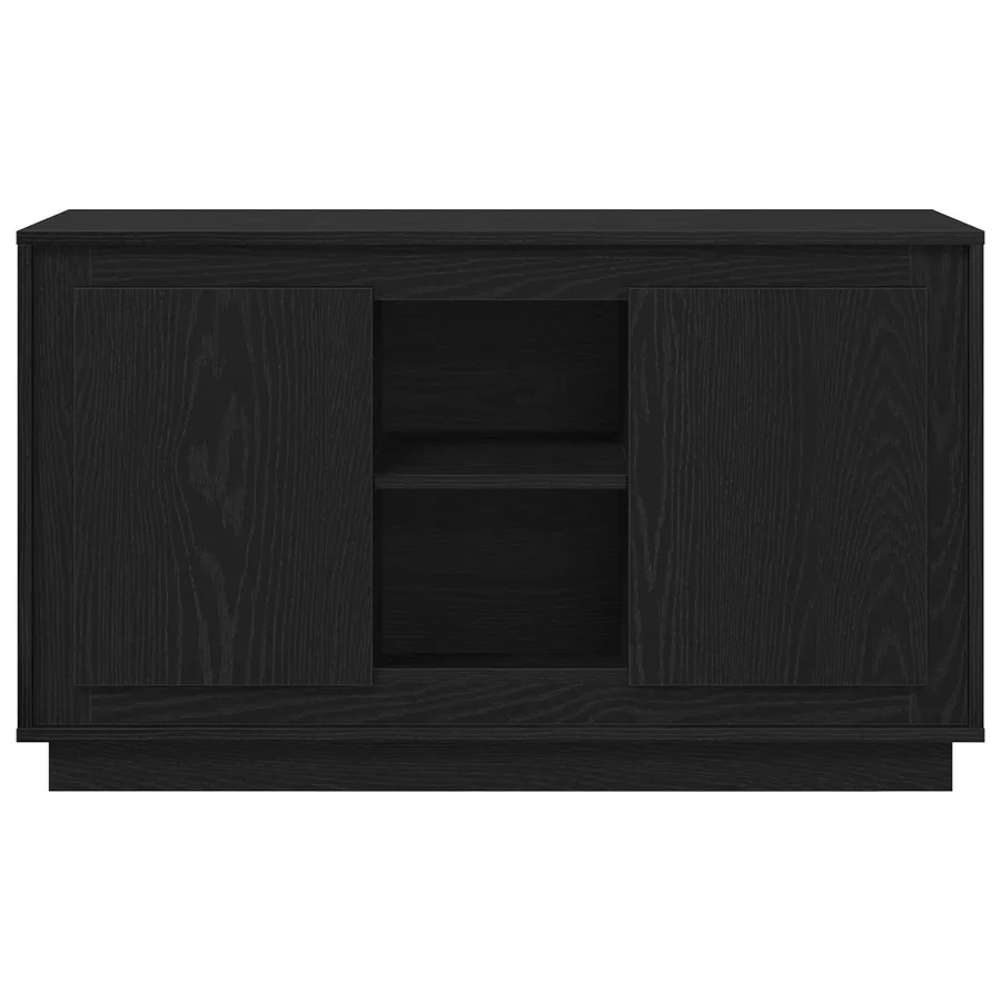 Buffet Chêne noir 102 x 35 x 60 cm Bois d'ingénierie - 6